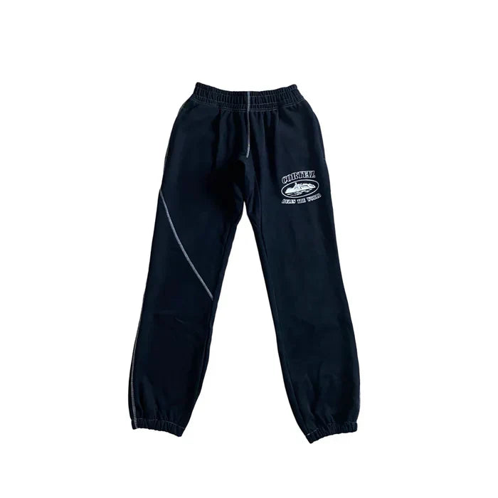 Corteiz Superior Jogging - (BLACK/WHITE)