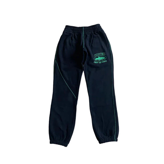 Corteiz Superior Jogging - (BLACK/GREEN)