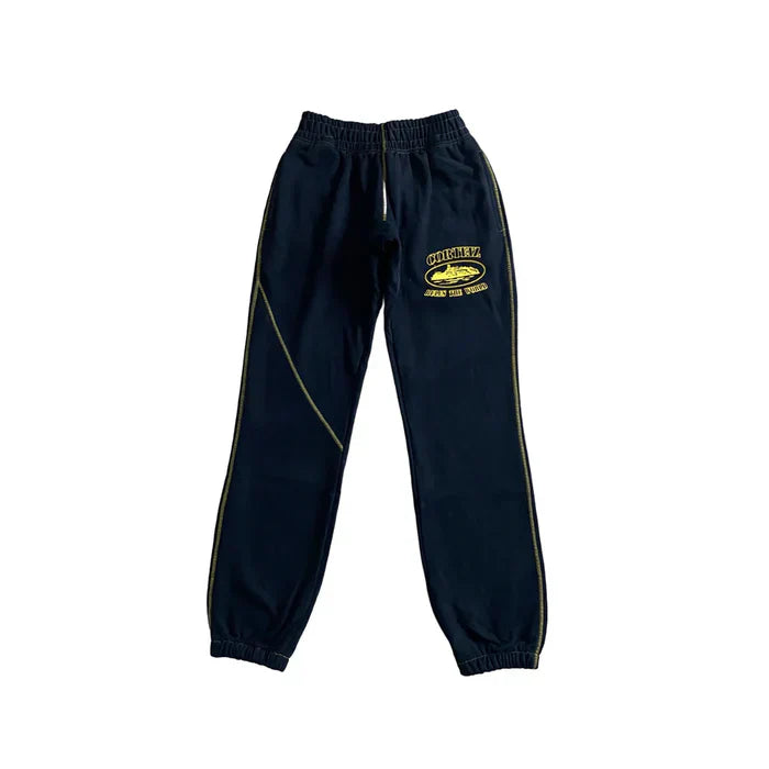 Corteiz Superior Jogging - (BLACK/YELLOW)