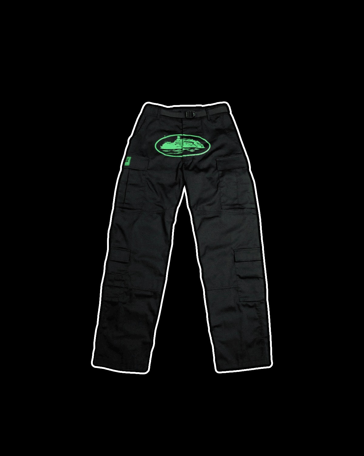 Cargo Corteiz Alcatraz Black/Green