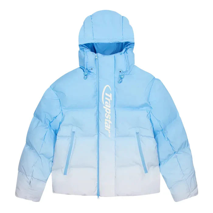 Trapstar Hyperdrive Technical Puffer Jacket - Blue Gradient